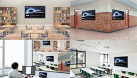 Manage the Displays on Schools Anytime, Anywhere More Efficiently with LG connected care DMS license